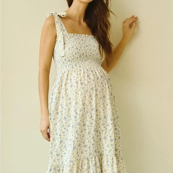Nothing fits but maternity momoka blue rose floral dress gauze medium large is available for purchase on au PAY Market - Imported Goods Online Store Co.Ltd. | au PAY Market - Online Nothing fits but maternity momoka blue rose floral dress gauze medium large is available for purchase on au PAY Market - Imported Goods Online Store Co.Ltd. | au PAY Market - Online
